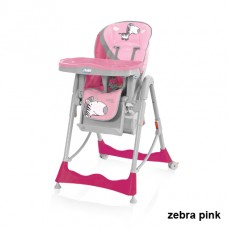 Стульчик для кормления Baby Design Pepe 2012 Zebra pink Стульчик для кормления Baby Design Pepe 2012 Zebra pink